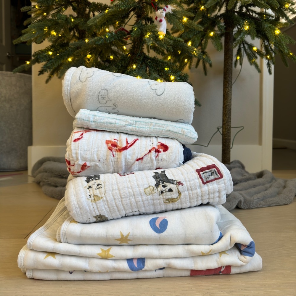 7pc baby blankets